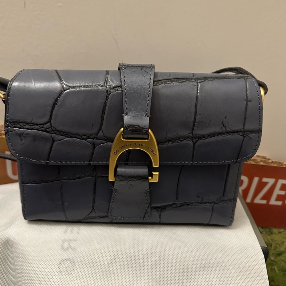 Dooney & Bourke Emerson Kyra Croco Shoulder Bag